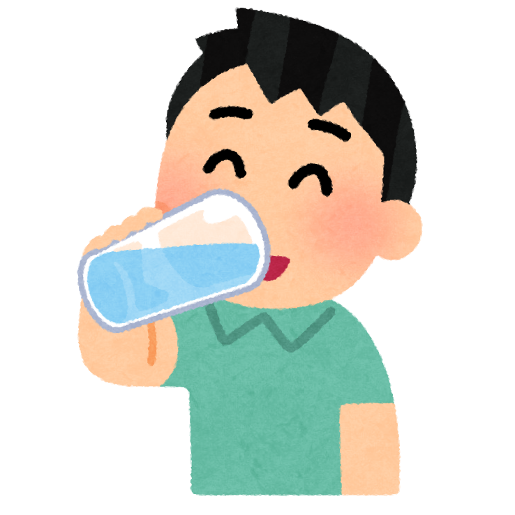 熱中症に気をつけて！こまめな水分補給を！！のイメージ画像