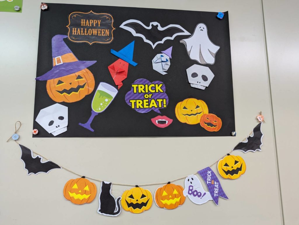 Happy Halloween！～ハロウィンの壁面づくりで得られたもの❓～のイメージ画像