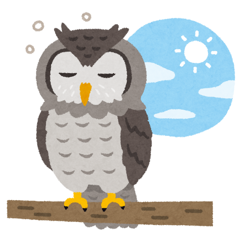 【睡眠リズムを整えよう①】朝型になろう！☀️のイメージ画像