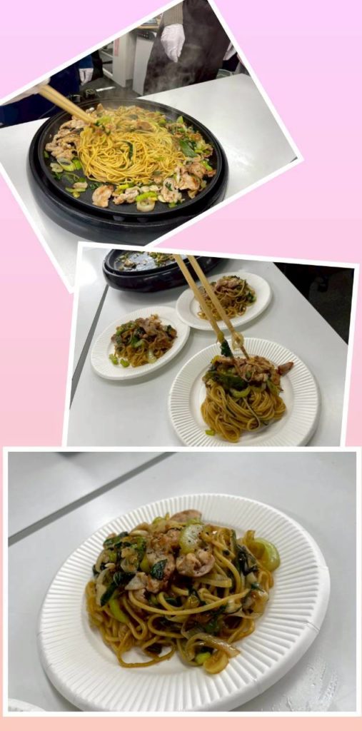 食レク🍴上海焼きそば作り🕺🏻🎶のイメージ画像